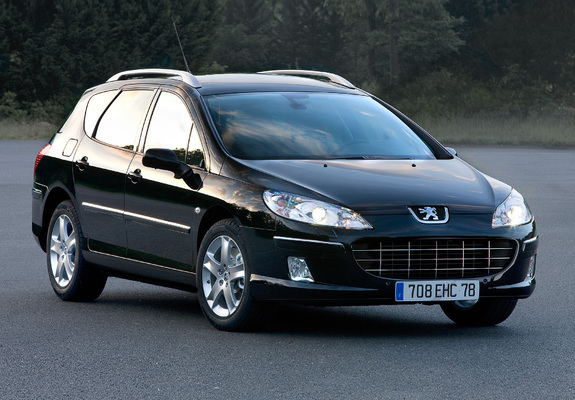 Peugeot 407 SW 2008–10 pictures