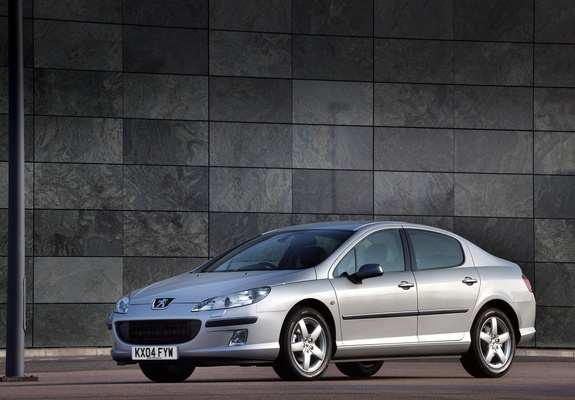 Pictures of Peugeot 407 Sedan UK-spec 2004–08