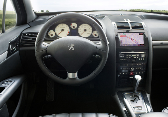 Peugeot 407 Sedan 2008–10 wallpapers