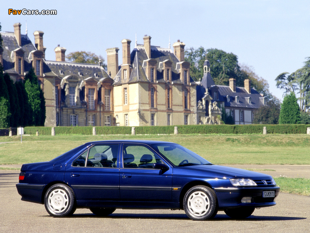 Peugeot 605 1989–99 pictures (640 x 480)