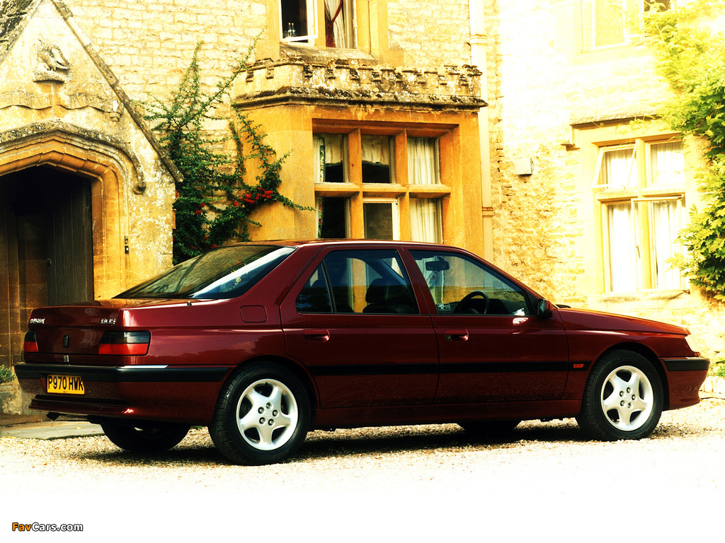 Pictures of Peugeot 605 UK-spec 1989–99 (1024 x 768)