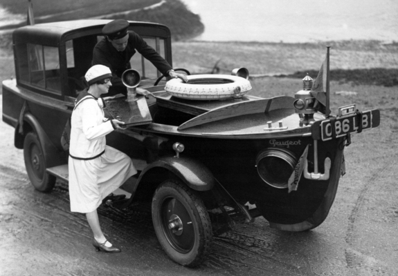 Peugeot Motorboat Car 1925 photos