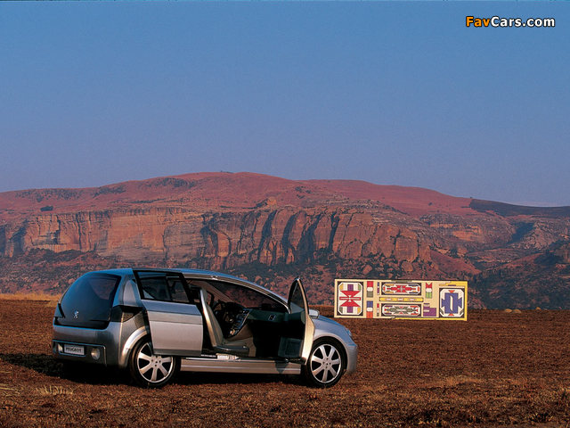 Peugeot Promethee Concept 2000 images (640 x 480)
