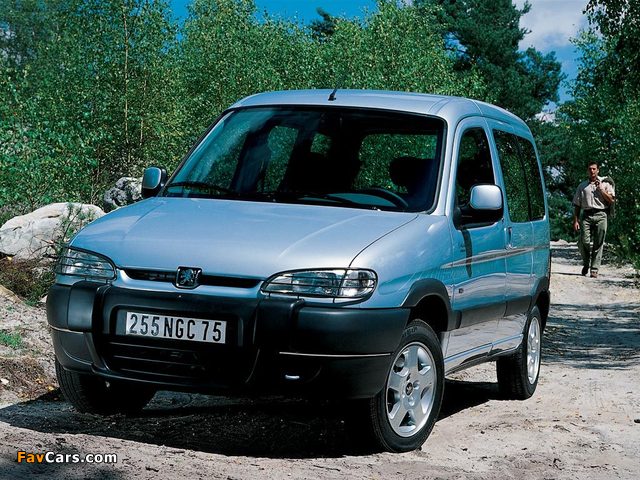 Peugeot Partner 1996–2002 pictures (640 x 480)