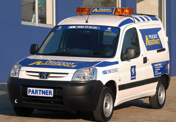 Peugeot Partner Assistance Van 2002–08 photos