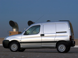 Peugeot Partner Van ZA-spec 2002–08 wallpapers