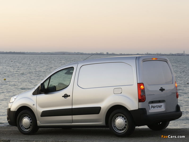 Peugeot Partner Van 2008–12 photos (800 x 600)