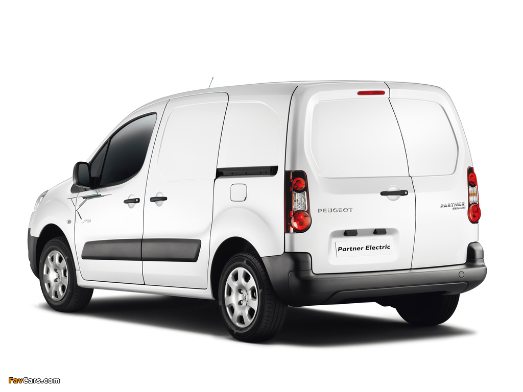 Peugeot Partner Van Electric 2013 pictures (1024 x 768)