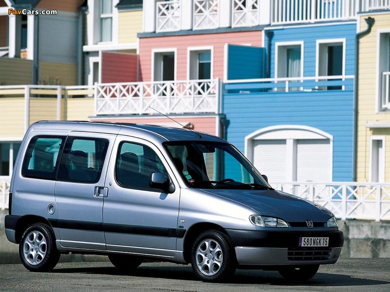 Photos of Peugeot Partner 1996–2002 (800 x 600)
