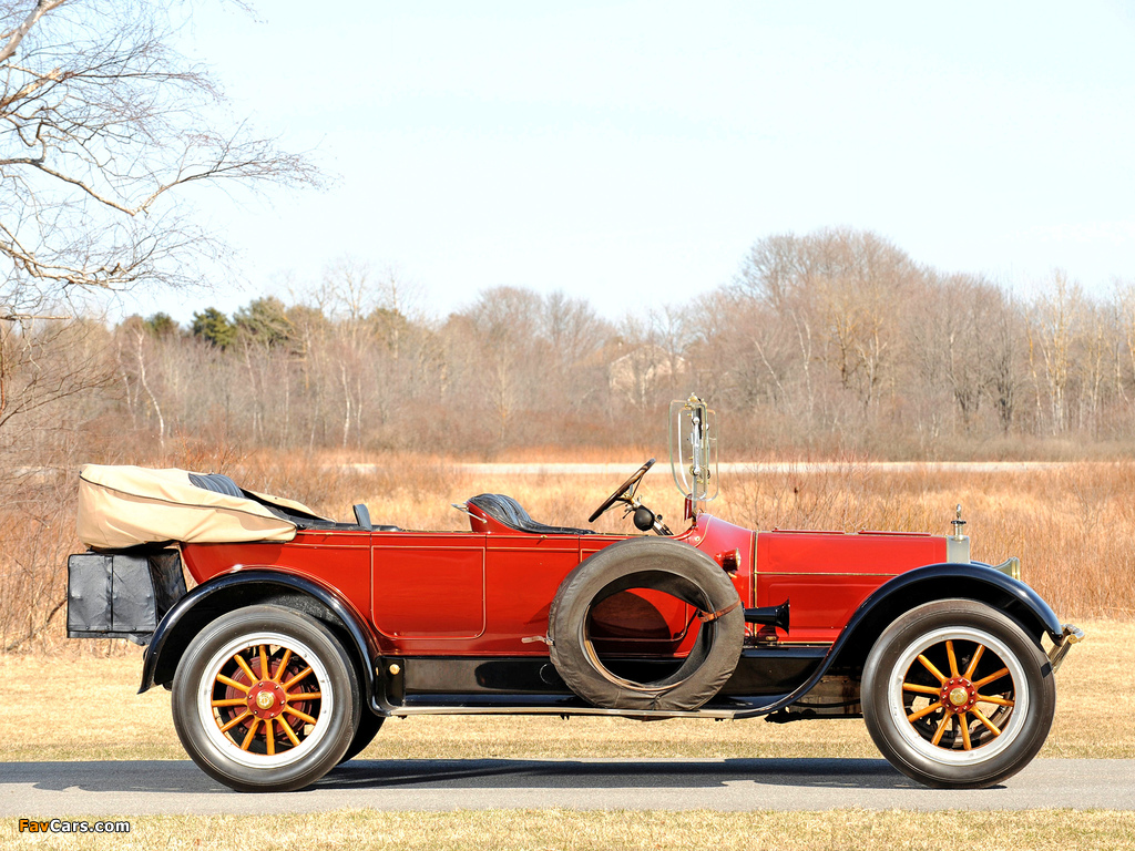 Pierce-Arrow Model 38 7-passenger Touring 1917 pictures (1024 x 768)