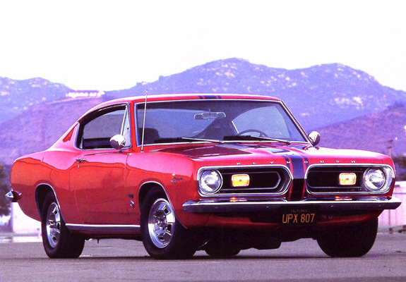 Plymouth Barracuda Formula S Fastback (BH29) 1967 wallpapers
