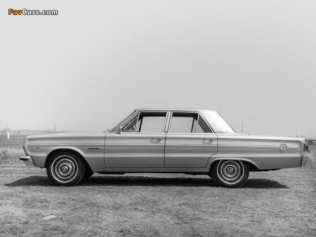 Images of Plymouth Belvedere II Sedan (RH41) 1966 (640 x 480)