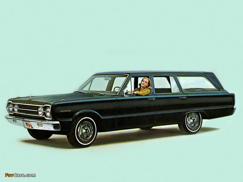 Photos of Plymouth Belvedere Station Wagon (CR1/2-E RE45) 1967 (800 x 600)