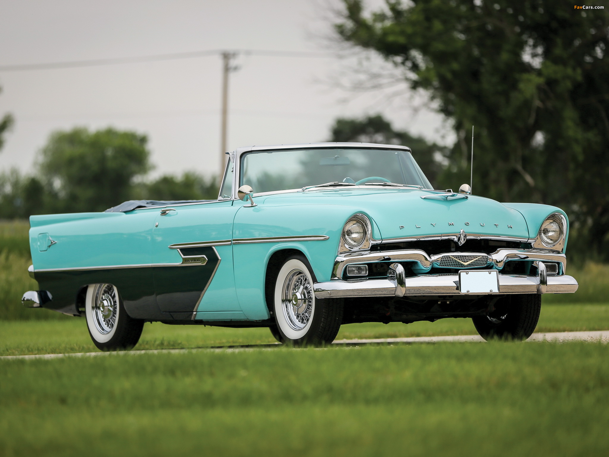 Plymouth Belvedere Convertible (P29-3) 1956 wallpapers (2048 x 1536)
