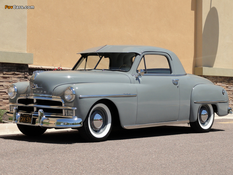 Images of Plymouth DeLuxe Business Coupe (P19) 1950 (800 x 600)