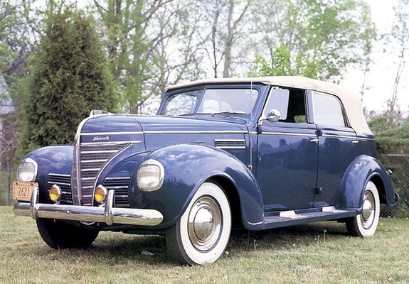 Plymouth DeLuxe Convertible Sedan (P8) 1939 images