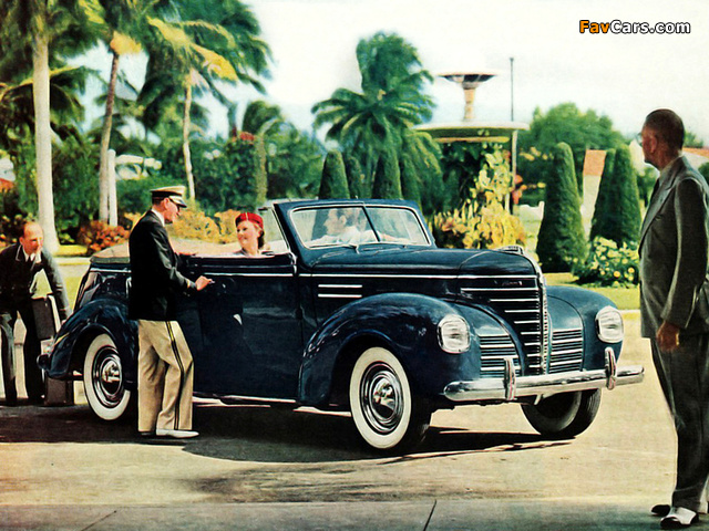 Plymouth DeLuxe Convertible Sedan (P8) 1939 pictures (640 x 480)