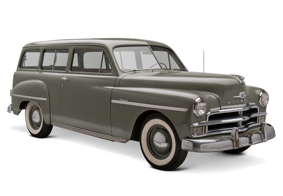 Plymouth DeLuxe Suburban (P19) 1950 wallpapers