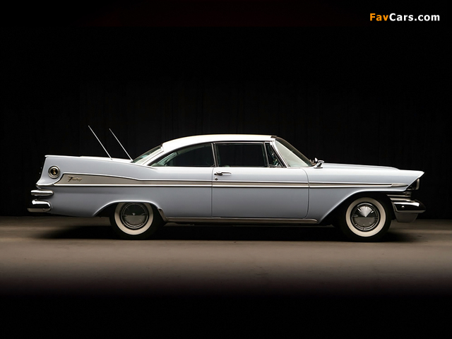 Images of Plymouth Sport Fury Hardtop Coupe (23) 1959 (640 x 480)