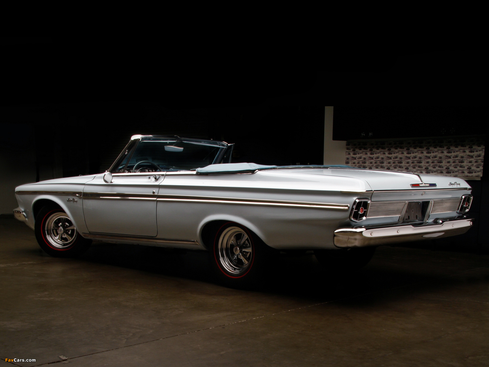Plymouth Sport Fury Convertible (TP2-P 345) 1963 wallpapers (1600 x 1200)