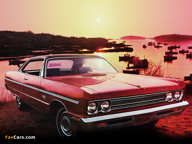 Plymouth Fury III Hardtop Coupe (PE1/2-M PM23) 1969 images (640 x 480)