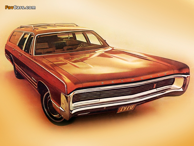 Plymouth Fury Sport Suburban 1970 wallpapers (640 x 480)