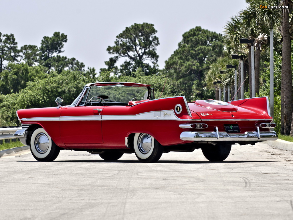 Plymouth Sport Fury Convertible (27) 1959 wallpapers (1024 x 768)