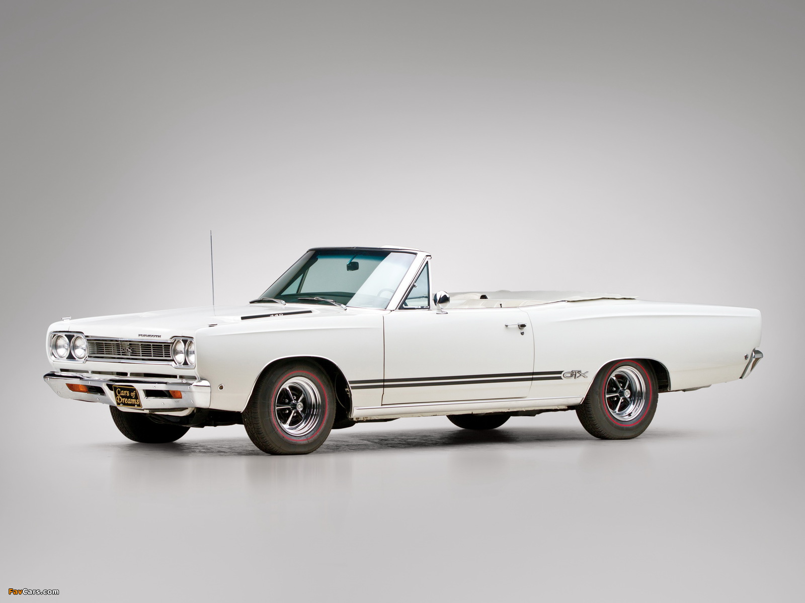Pictures of Plymouth GTX Convertible (RS27) 1968 (1600 x 1200)