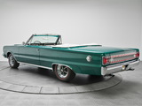 Plymouth Belvedere GTX 440 Convertible (RS27) 1967 images