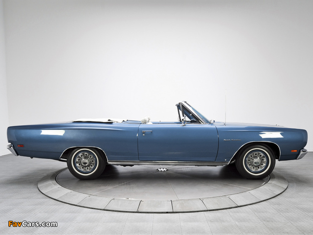 Photos of Plymouth Sport Satellite Convertible (RP27) 1969 (640 x 480)