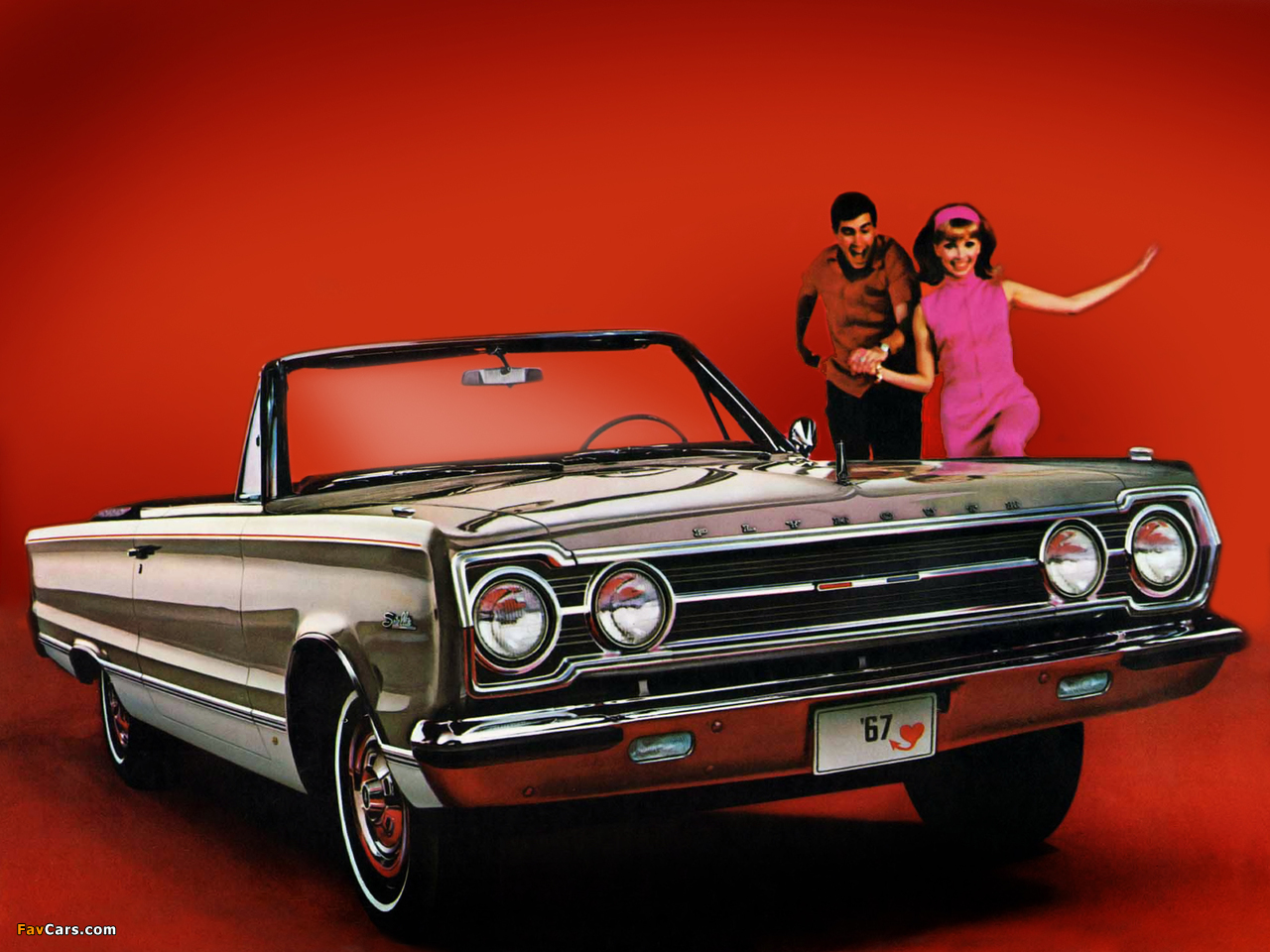 Plymouth Belvedere Satellite Convertible (RP27) 1967 wallpapers (1280 x 960)