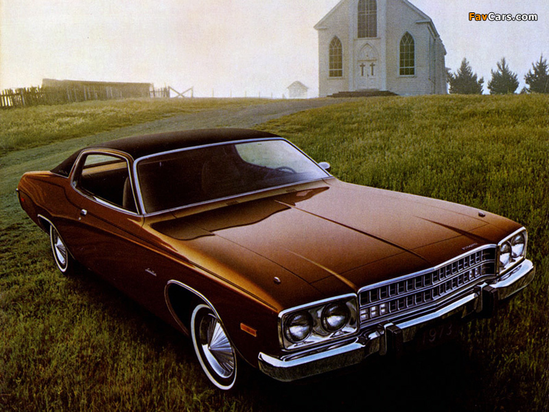 Plymouth Satellite-Plus (RP23) 1973 wallpapers (800 x 600)