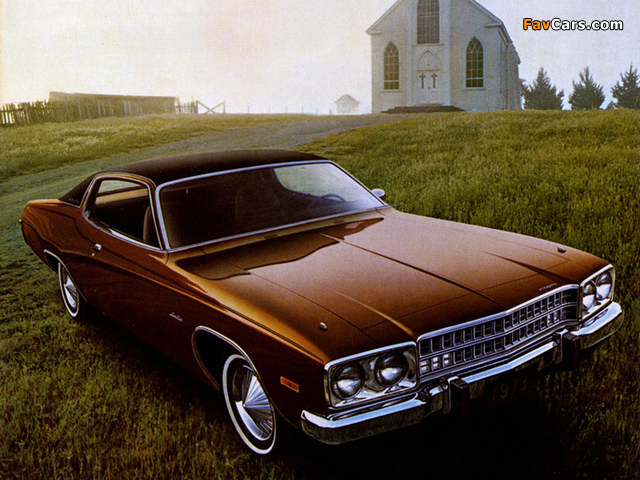 Plymouth Satellite-Plus (RP23) 1973 wallpapers (640 x 480)