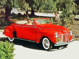 Plymouth Special DeLuxe Convertible Coupe (P12-304) 1941 wallpapers