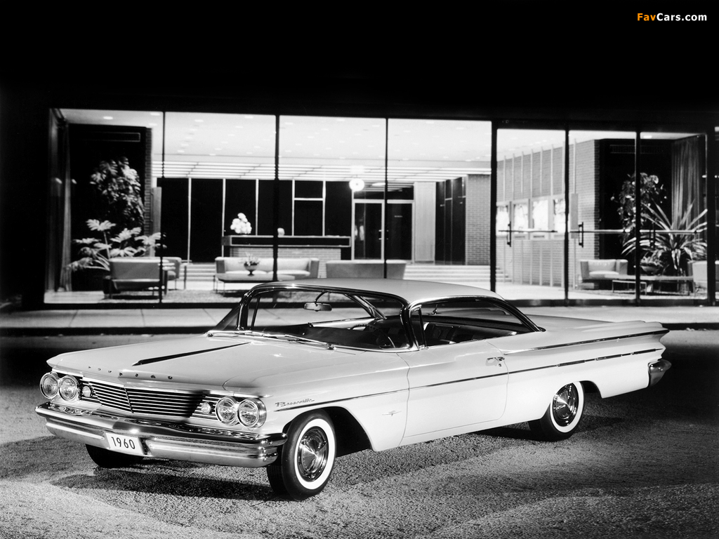 Pontiac Bonneville Sport Coupe (2837) 1960 pictures (1024 x 768)