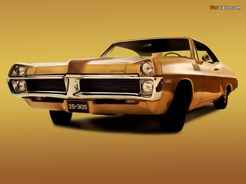 Pictures of Pontiac Catalina 2+2 428 Hardtop Coupe (25287) 1967 (800 x 600)