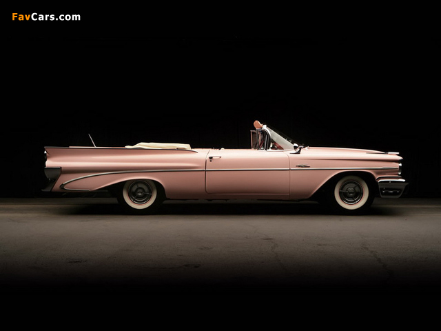 Pontiac Catalina Convertible Pink Lady by Harly Earl 1959 images (640 x 480)