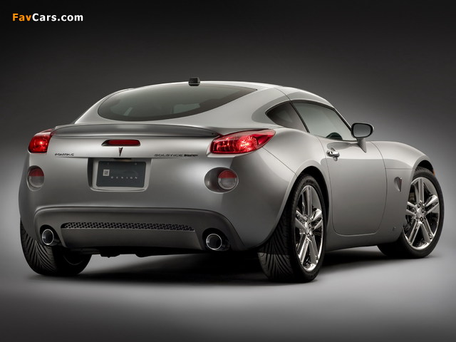 Pontiac Solstice Coupe 2009 wallpapers (640 x 480)