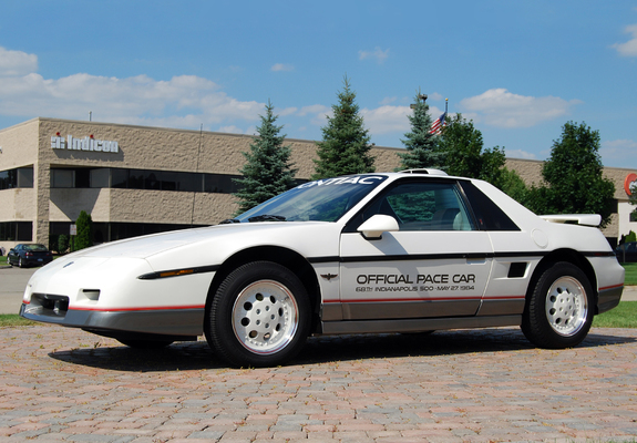 Images of Pontiac Fiero Indy 500 Pace Car 1984