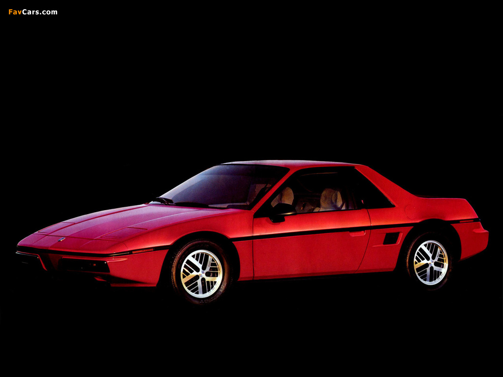Pictures of Pontiac Fiero 1984–88 (1024 x 768)