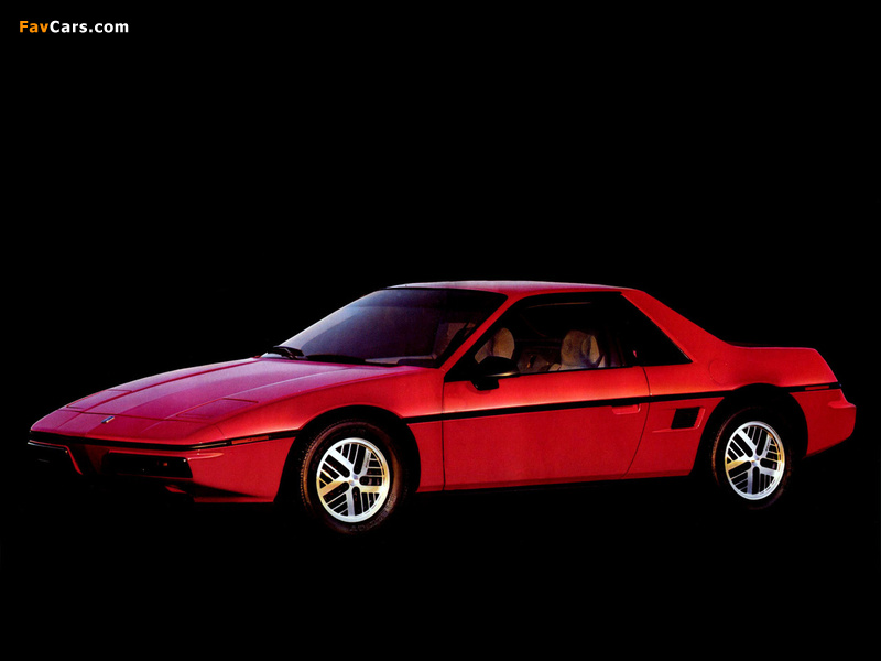 Pictures of Pontiac Fiero 1984–88 (800 x 600)