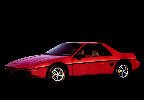 Pictures of Pontiac Fiero 1984–88