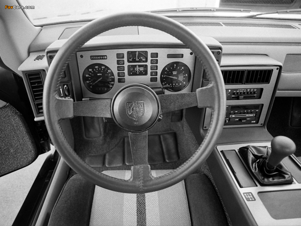 Pontiac Fiero 1984–88 pictures (1024 x 768)