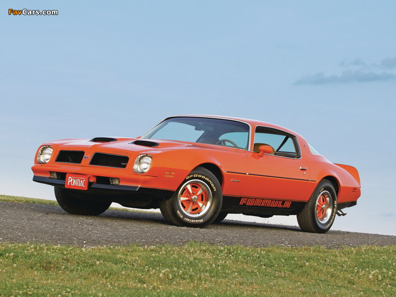 Pontiac Firebird Formula 1976 pictures (800 x 600)