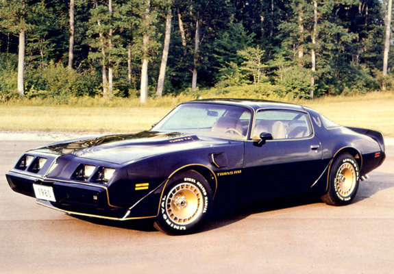 Pontiac Firebird Trans Am Turbo Black & Gold Special Edition 1980–81 wallpapers