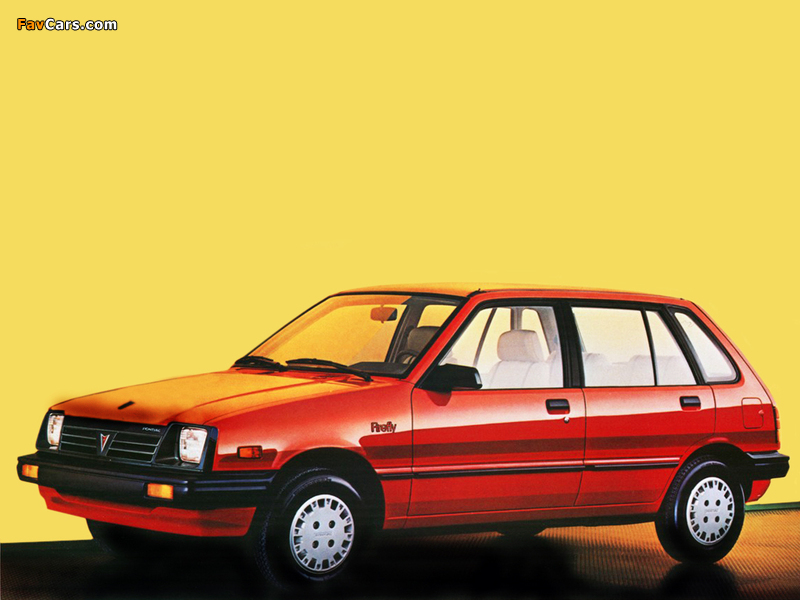 Pontiac Firefly 5-door 1985–88 pictures (800 x 600)