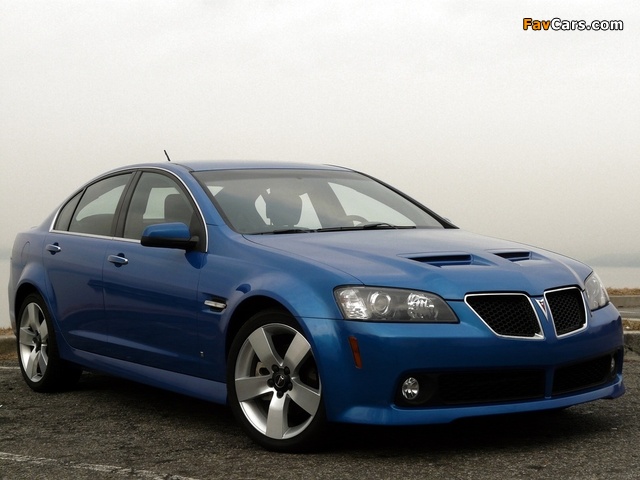 Pictures of Pontiac G8 GT 2008–09 (640 x 480)