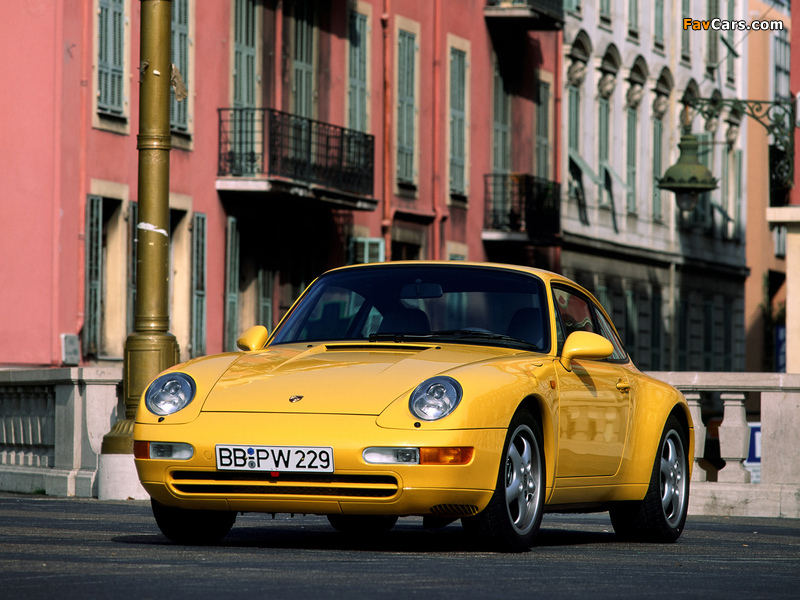 Images of Porsche 911 Carrera 3.6 Coupe (993) 1993–97 (800 x 600)