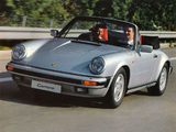 Porsche 911 Carrera 3.2 Cabriolet (911) 1984–89 photos