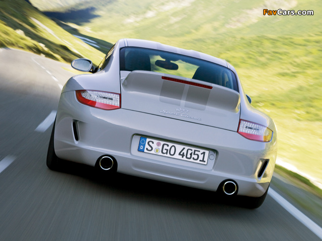 Porsche 911 Sport Classic (997) 2009 photos (640 x 480)